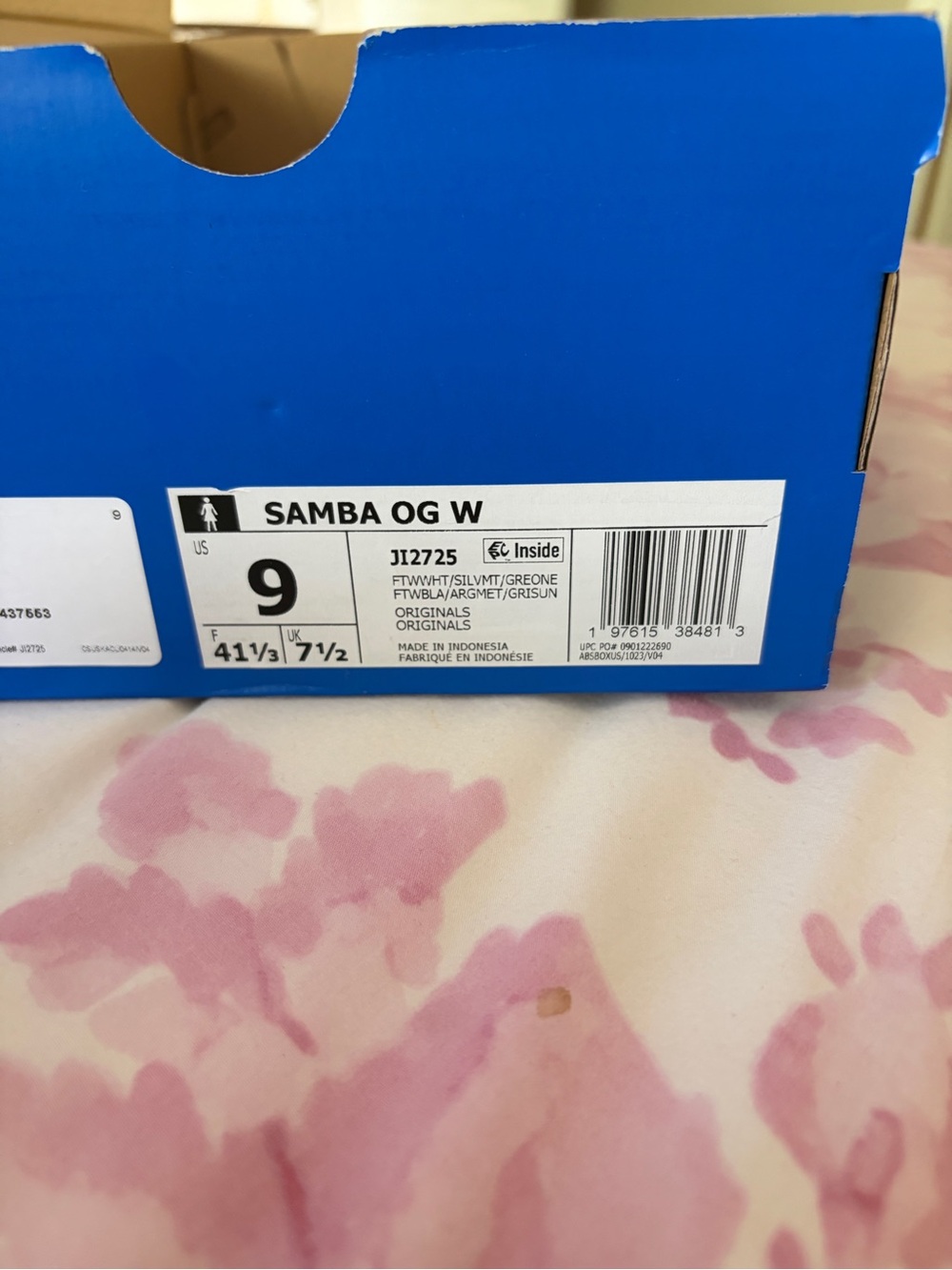 NWT adidas samba original - Picture 6 of 6